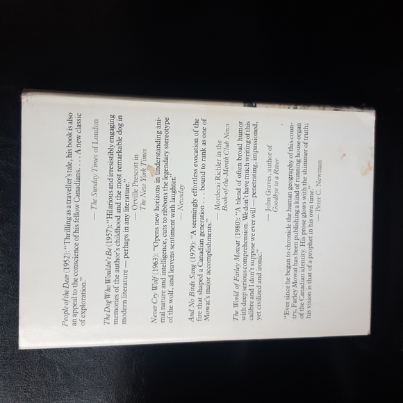 The World of Farley Mowat A Selection from His Works Hardcover Book - Picture 3 of 8